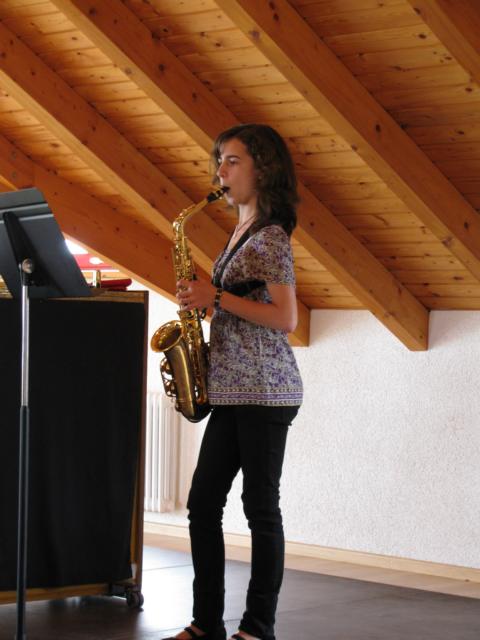 Elena Riedlinger beim Vortrag